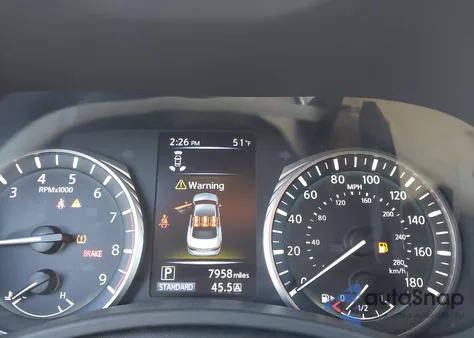 2024 Infiniti Q50 Red Sport 400 из США, поврежденный, VIN JN1FV7DP0RM660544